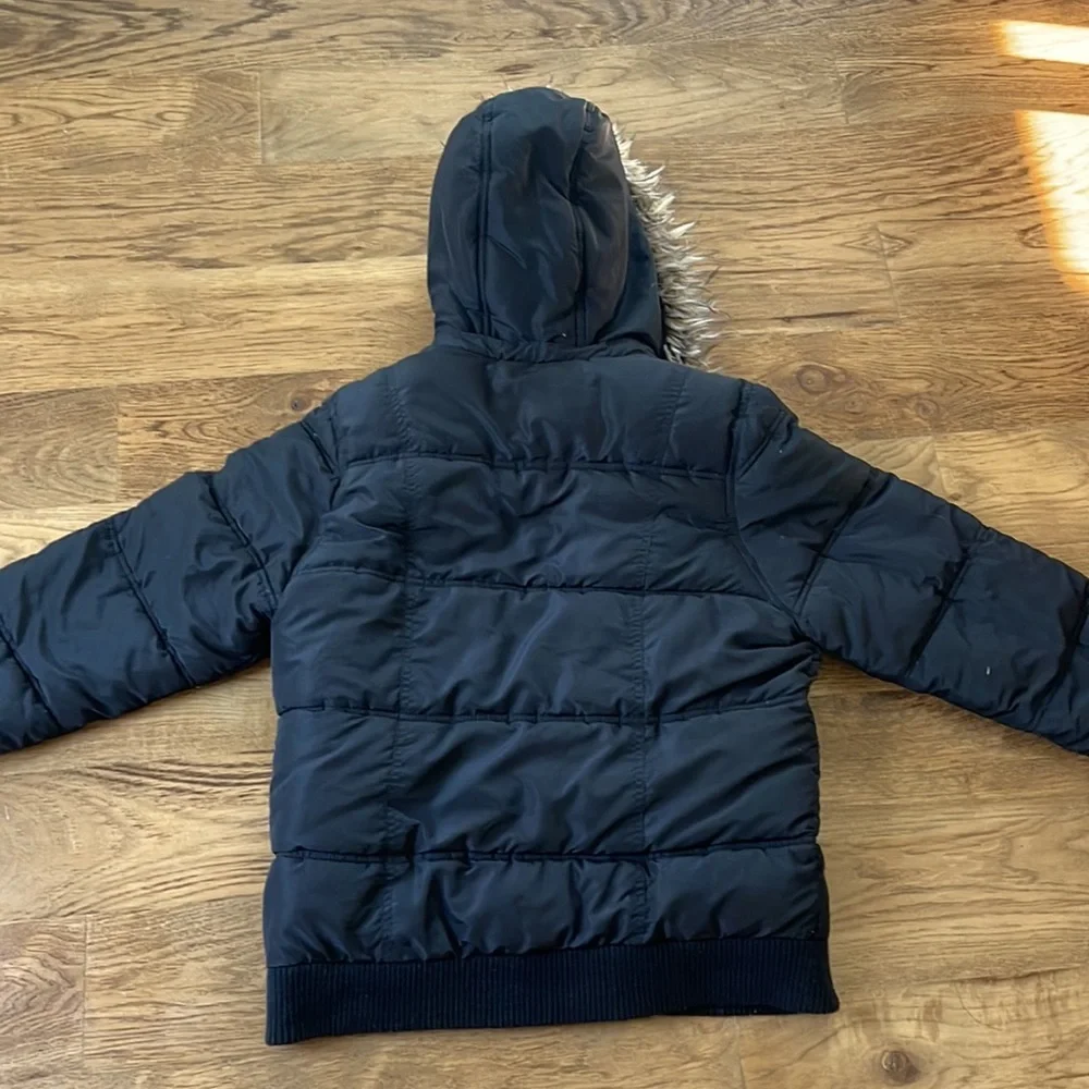 Girls Justice Fleece Winter Jacket - Picture 3 of 3